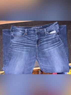 American Eagle Outfitters Men’s Dark Blue Relaxed Fit Jeans